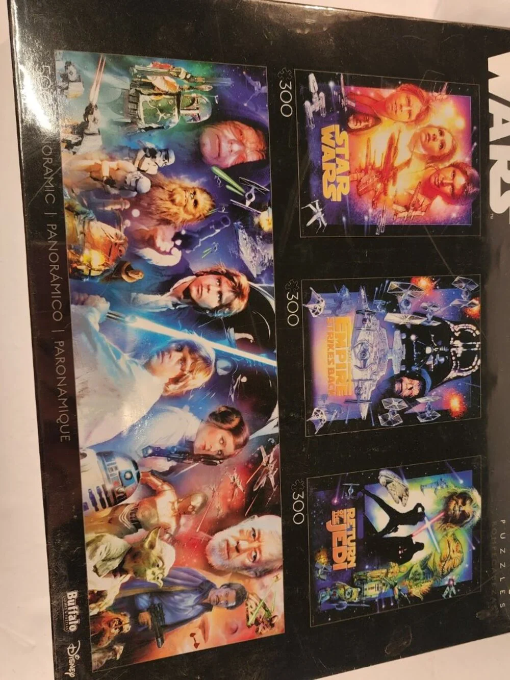 MINT IN BOX Star Wars puzzle collection Original Trilogy